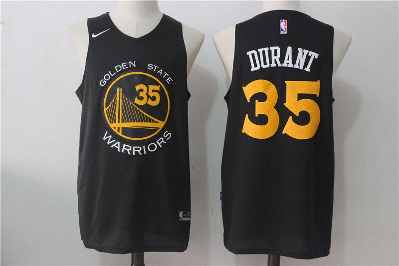Men Golden State Warriors #35 Kevin Durant Black NBA Jerseys->golden state warriors->NBA Jersey